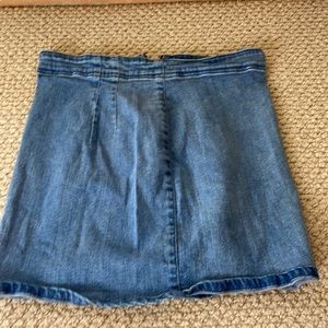 Girls L RSQ tight denim skirt